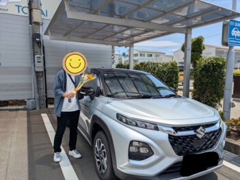 フロンクス納車させていただきました！